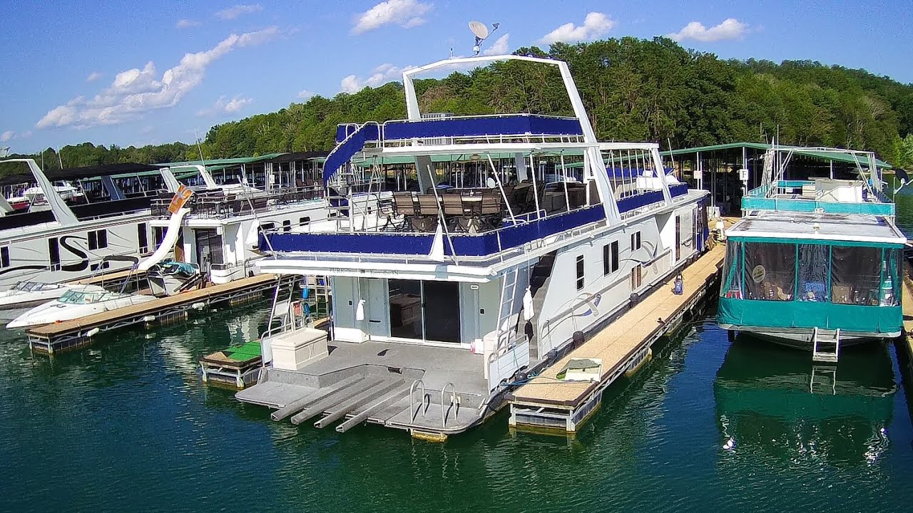 Продается плавучий дом Fantasy 18,5 x 90 WB 2001 года выпуска на озере Норрис, штат Теннесси (час...