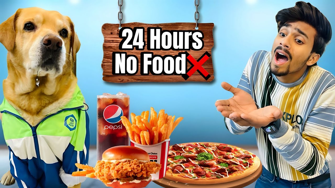 LIVING WITHOUT FOOD FOR 24 HOURS | Leo ne yeh Kya kardia | Anant Rastogi