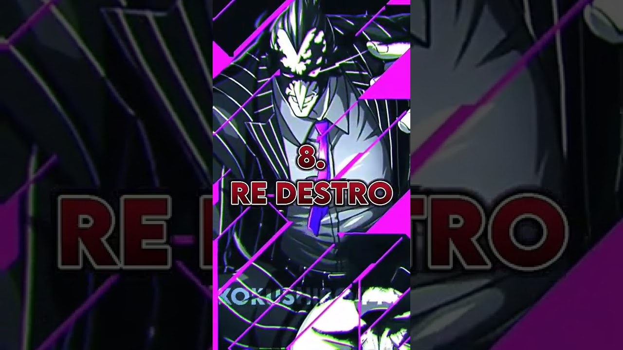 top 10 strongest my hero academia villains