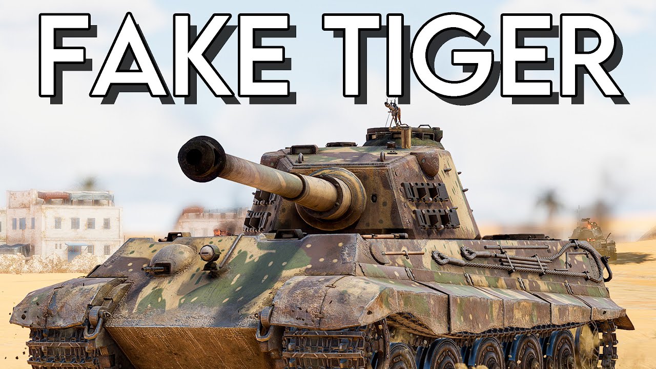 The BEST FICTIONAL Tank In-Game! || Tiger II 10.5cm