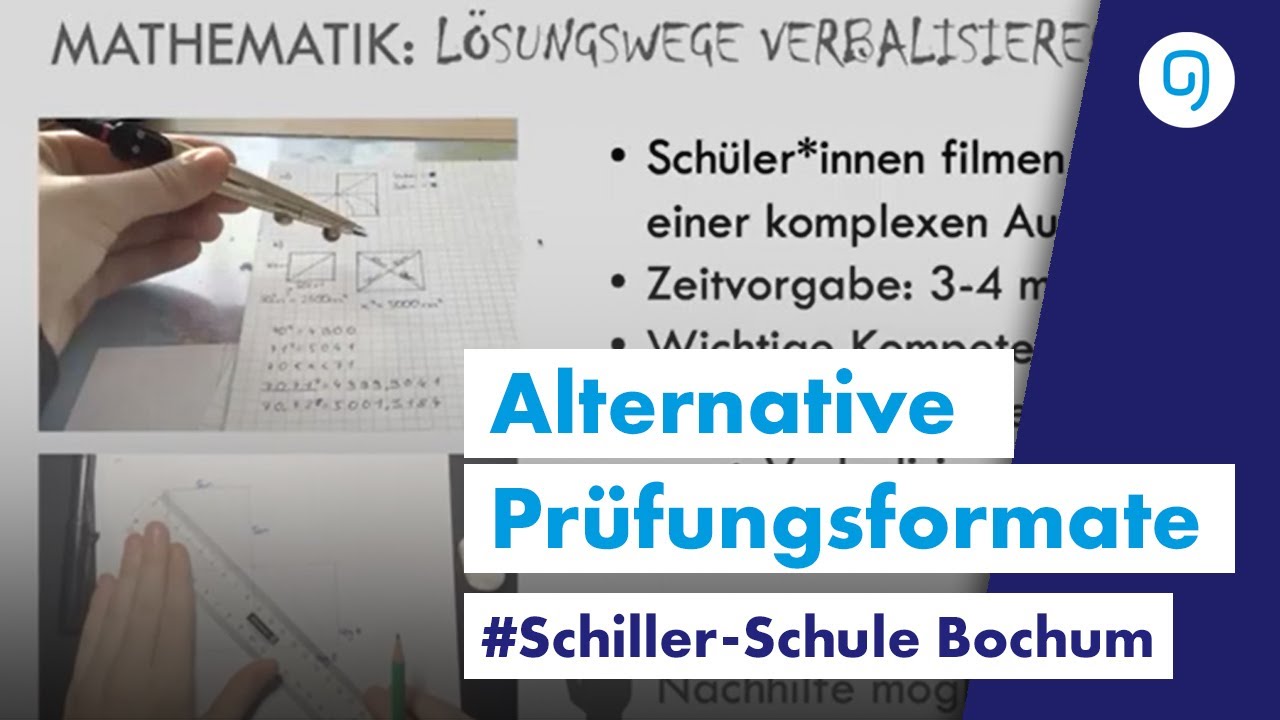 Beispiele alternative Prüfungsformate | Schiller-Schule Bochum