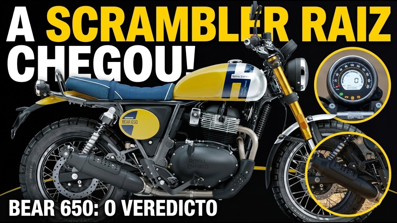 VALE A PENA? AN&Aacute;LISE COMPLETA E PRE&Ccedil;O DA ROYAL ENFIELD BEAR 650
