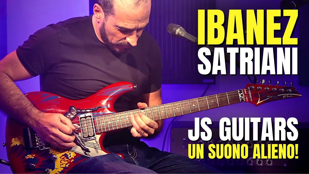 Ibanez JS JOE SATRIANI signature, la storia di un suono alieno!!