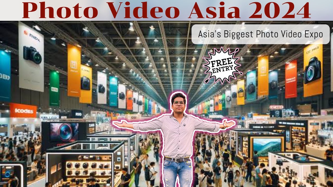 Photo Video Asia 2024 || Photo Video Asia 2024 Pragati maidan || Photo Video expo 2024