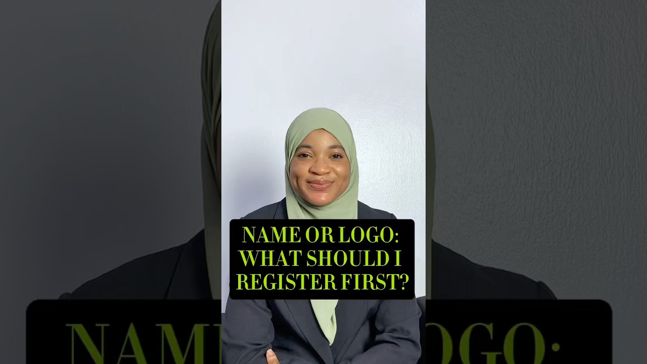 NAME OR LOGO: WHAT SHOULD I REGISTER FIRST? 