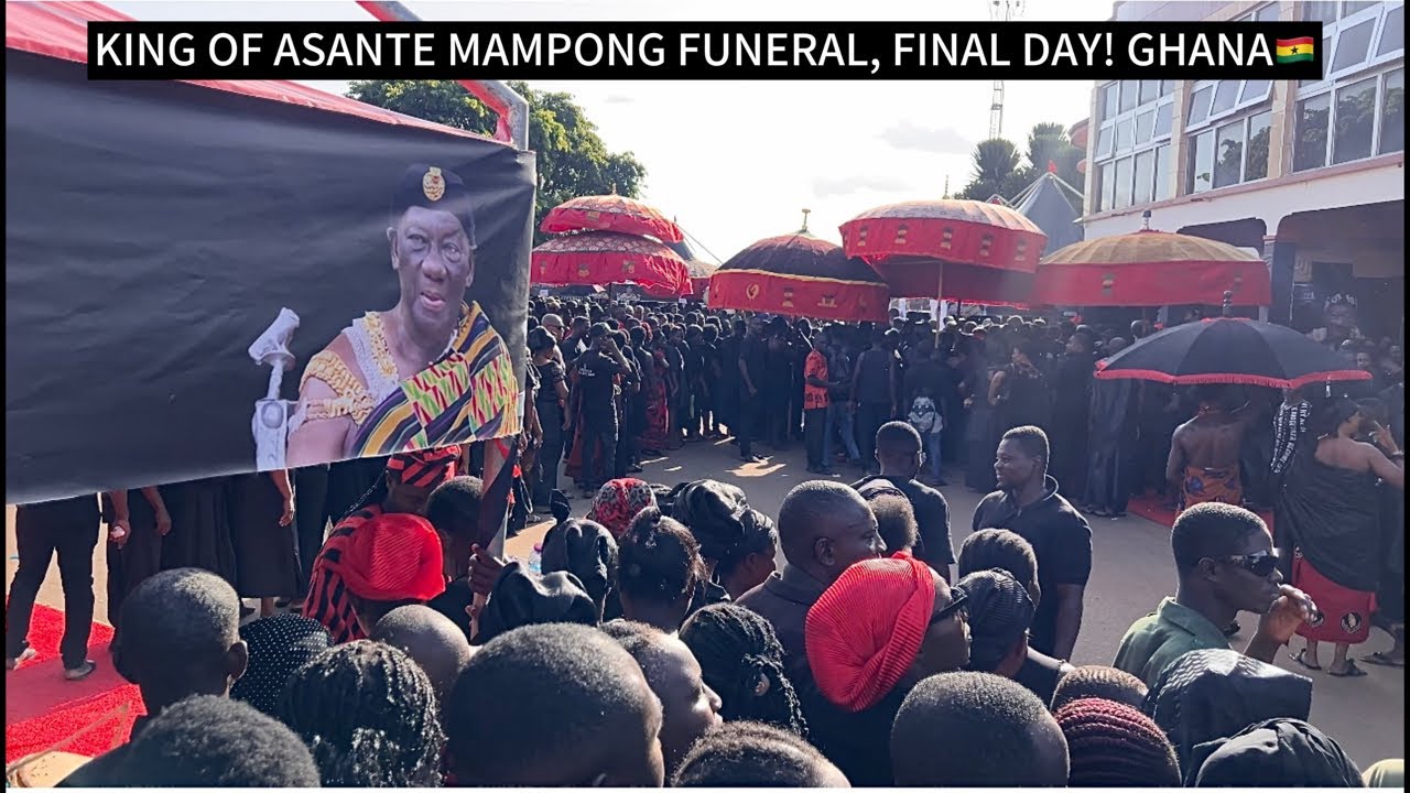 The PG Lifestyle is live | Day 3 Mamponghene funeral | Afternoon Funeral Live🔥🇬🇭