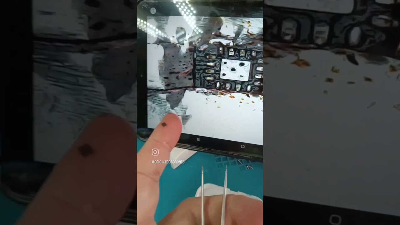 Troca de microchip RC 5.8ghz dos drones DJI