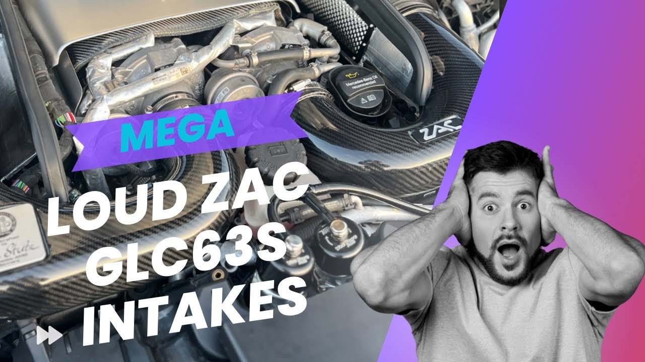 New Mods to the GLC63s, Zac Intakes + Bov and service
