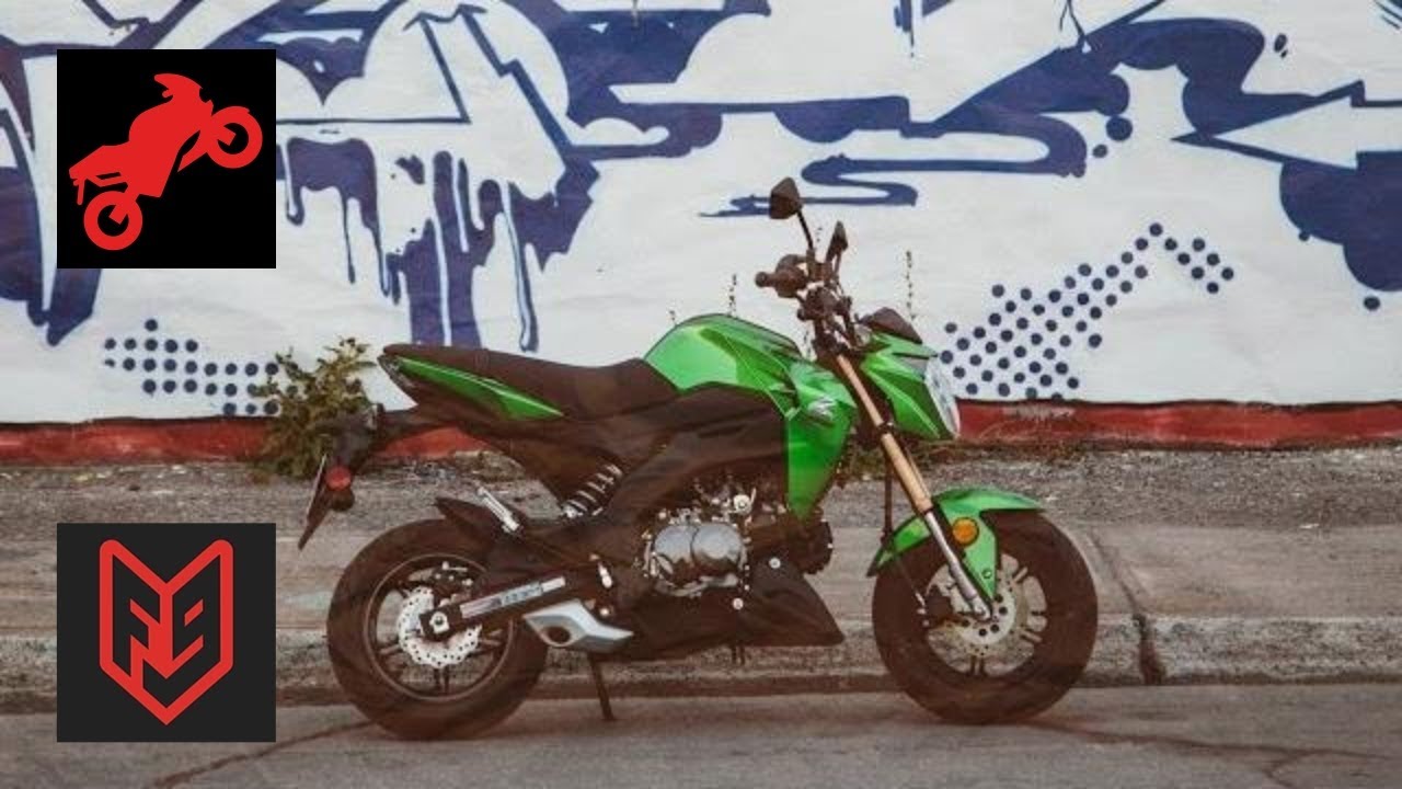 Kawasaki Z125 Pro - Обзор | Голос Бездока @FortNine