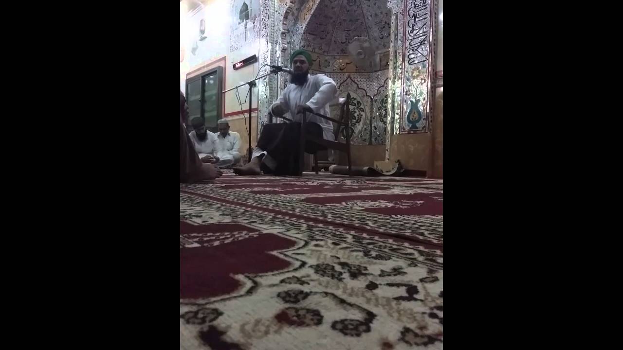 Bhagwal gujrat masjid e BILAL men 11veen shareef k moka pr &szlig;ohat pyara byaan