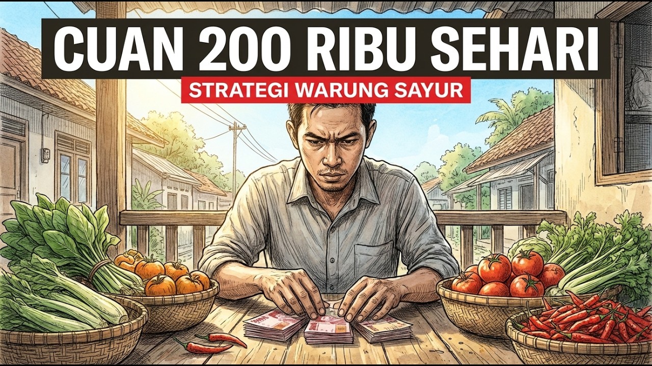 WARUNG SAYUR MODAL 3 JUTA, BALIK MODAL 1 BULAN?