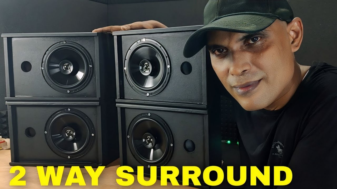 5.1 Surround Sound Experience with the Power of Coaxial Speakers Using JbL A302HI