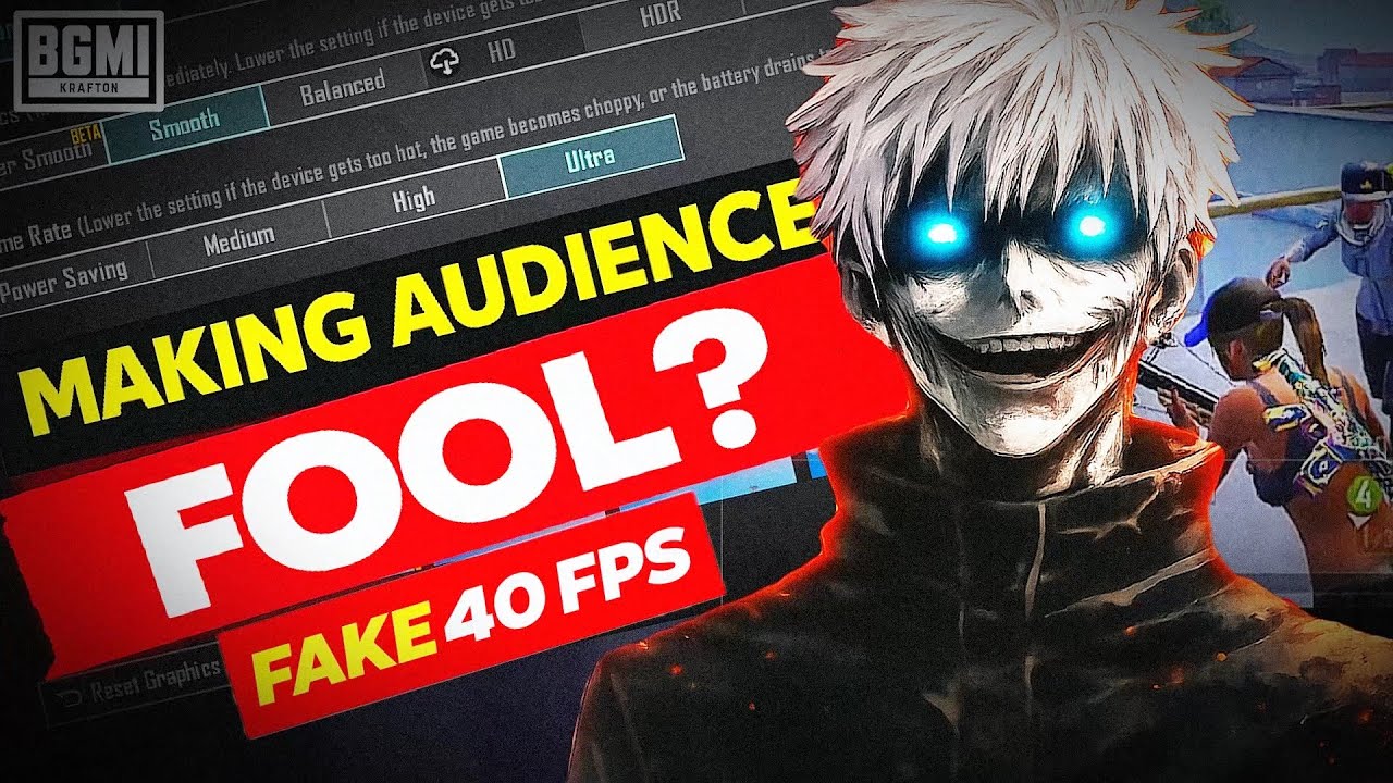 REVEALING MY HACKS 😳🤯 | OPTIMIZATION FOR BGMI-PUBG MOBILE | 40 FPS GOD 🔥
