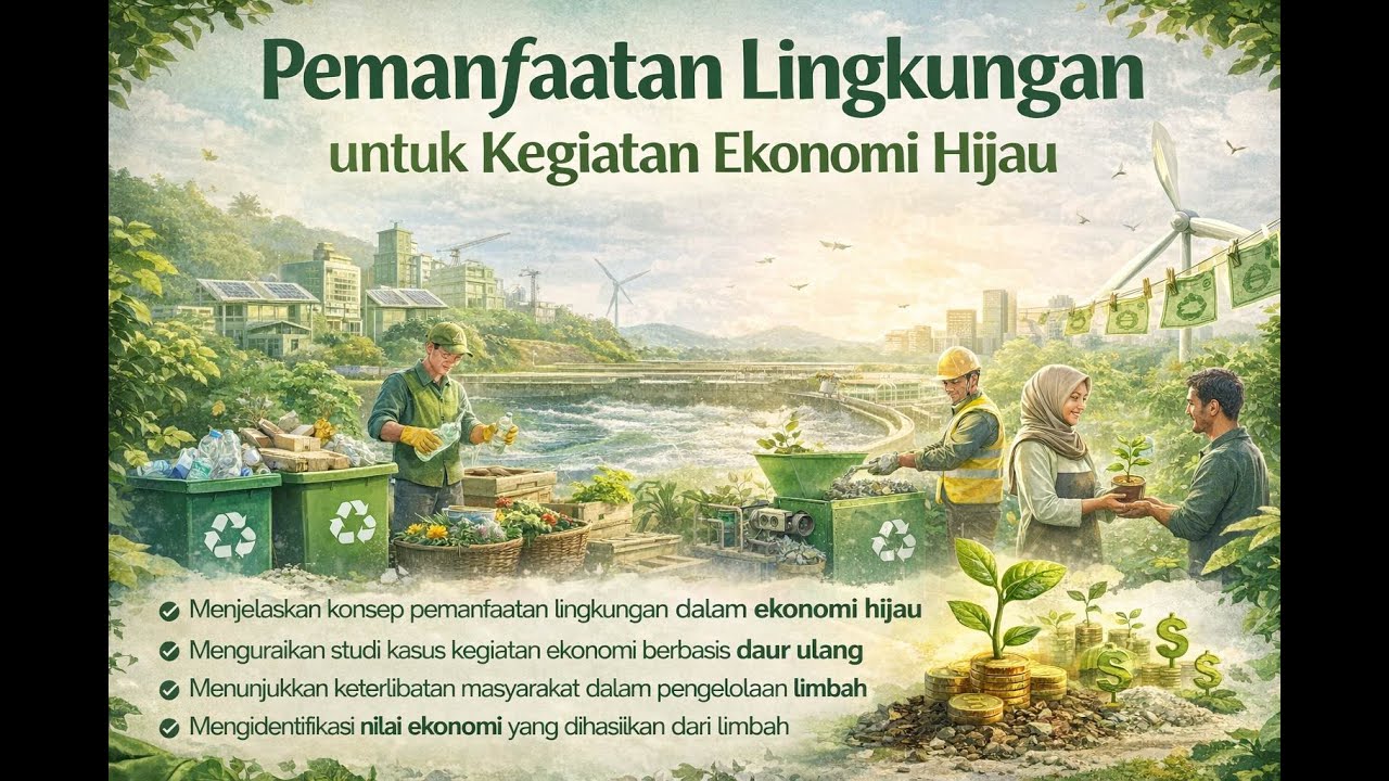 Pemanfaatan Lingkungan untuk Kegiatan Ekonomi Hijau