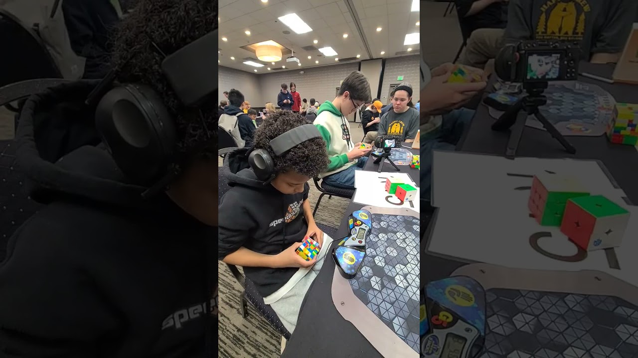 9 Minutes 5.20 Seconds! 7x7 Finals, S1 - DeNxNver '26 - PR... for a moment. #speedcubeshop #fyp