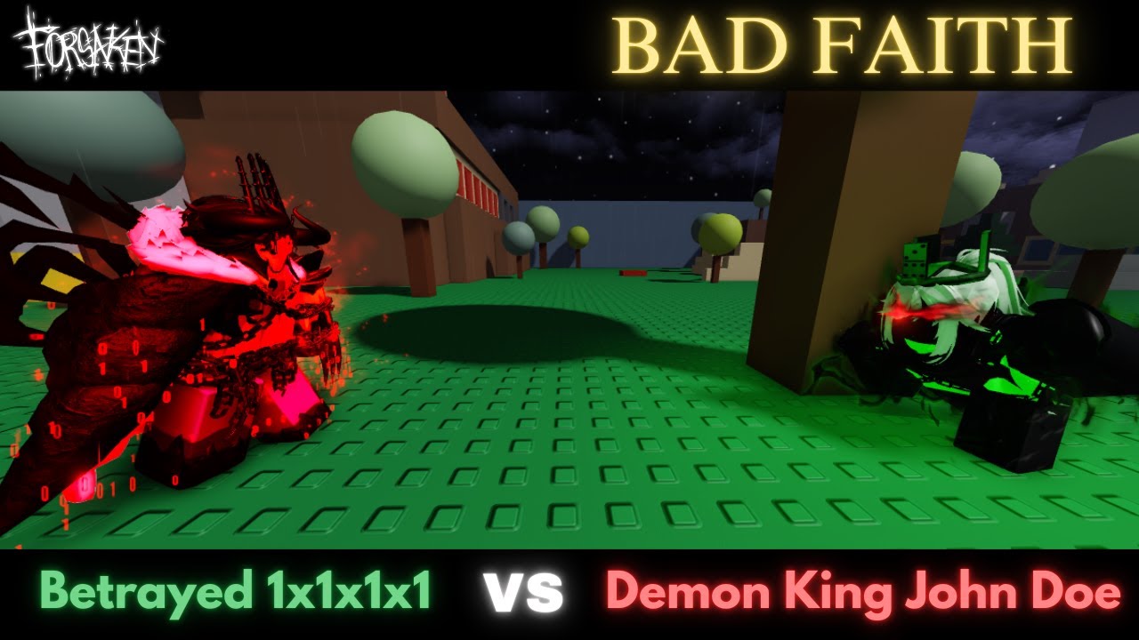 Betrayed VS Demon King - BATTLE OF BAD FAITH (Forsaken Animation)