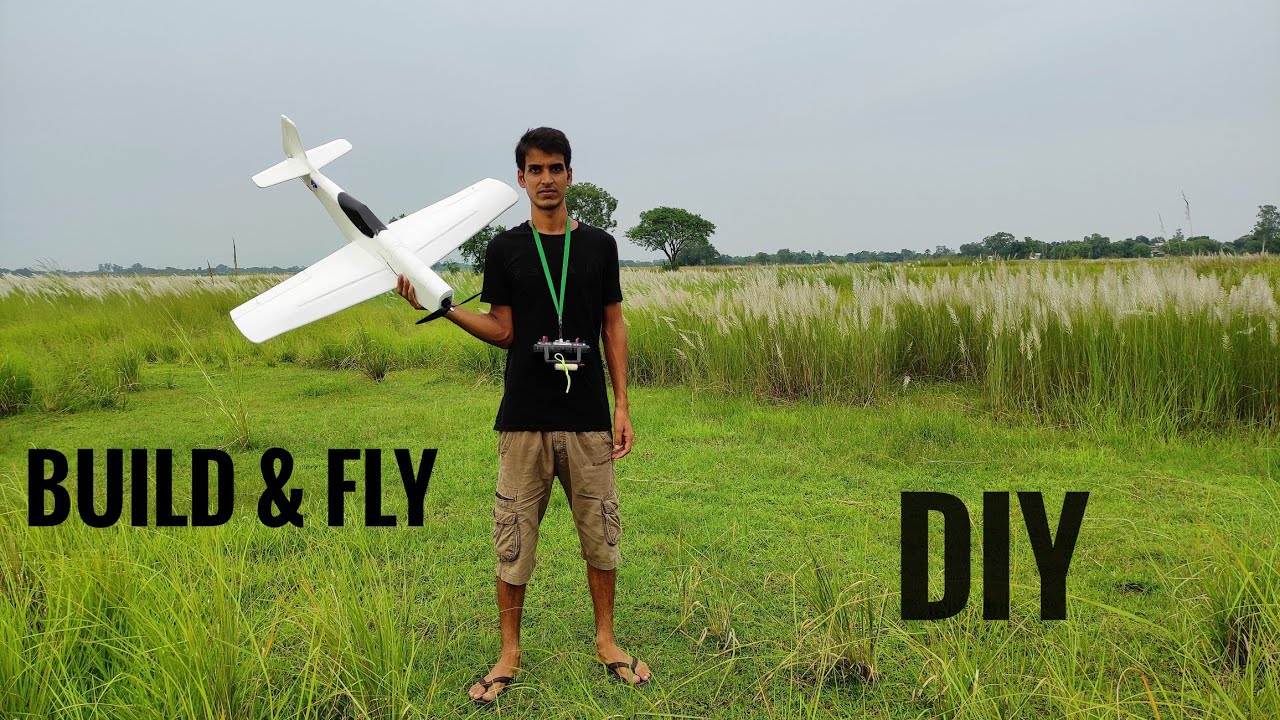 FT Mustang RC Plane DIY -  Build & Fly   @INDI RC