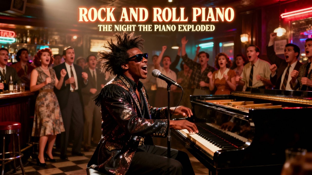 🎹 ROCK AND ROLL PIANO CONCERT 🎤 VINTAGE 1950S LIVE SHOW