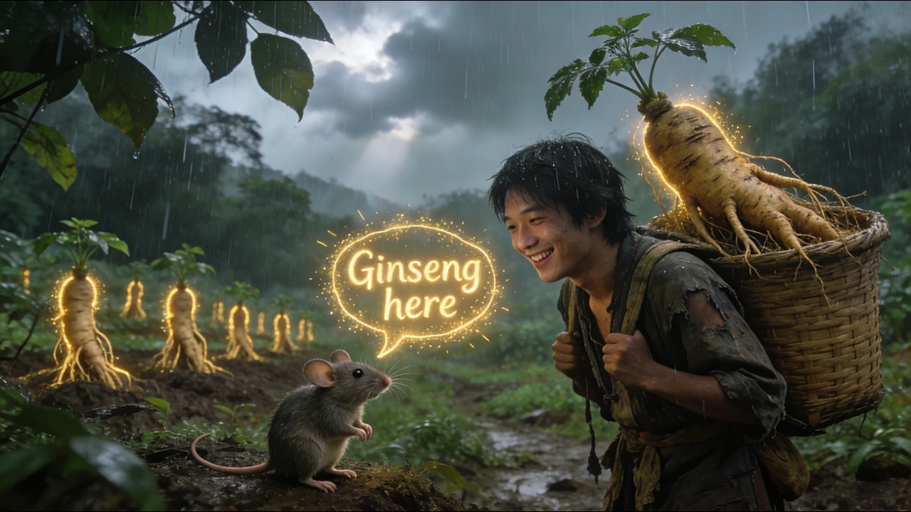 【Full】🔥During Famine, Mouse Showed me Where the Ginseng Was, and I Helped the Villagers Rich.