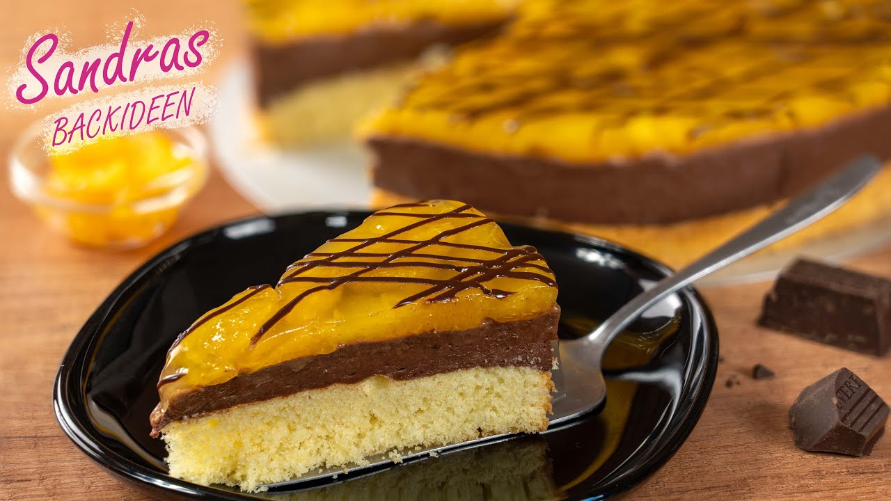 Mandarinenkuchen mit Pudding – einfaches Rezept!