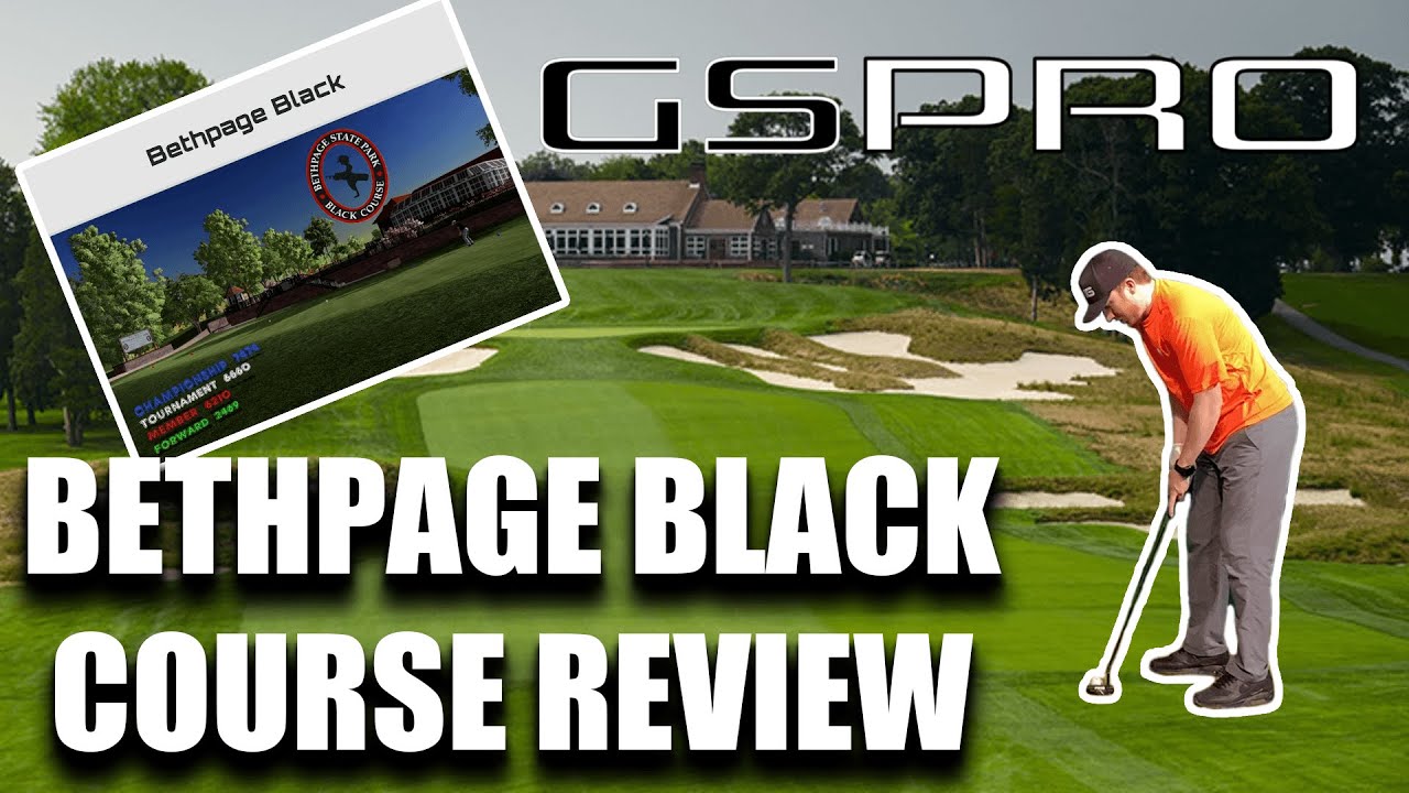 GSPro - Bethpage Black Course Review (HARD)
