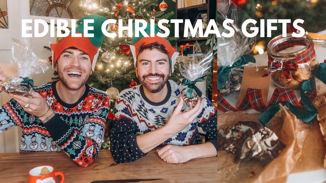 DIY EDIBLE CHRISTMAS GIFTS | EASY FUDGE & CHOCOLATE BARK