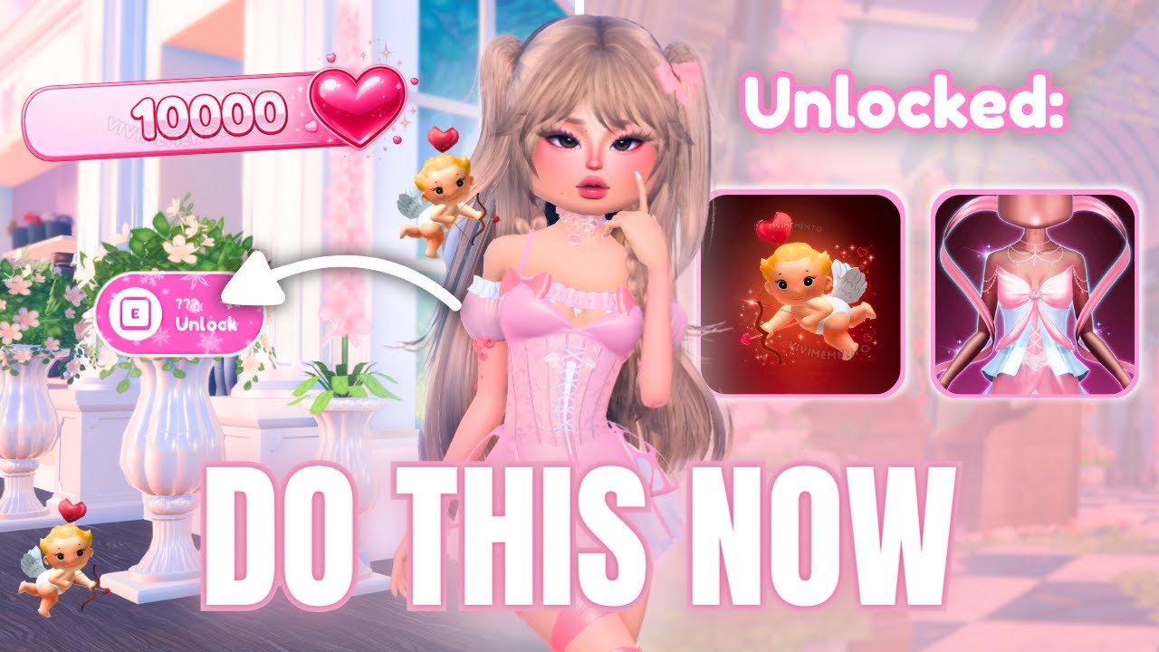 QUICKLY!! *DO THIS* BEFORE THE VALENTINES UPDATE IN DRESS TO IMPRESS!! +SECRET CODE