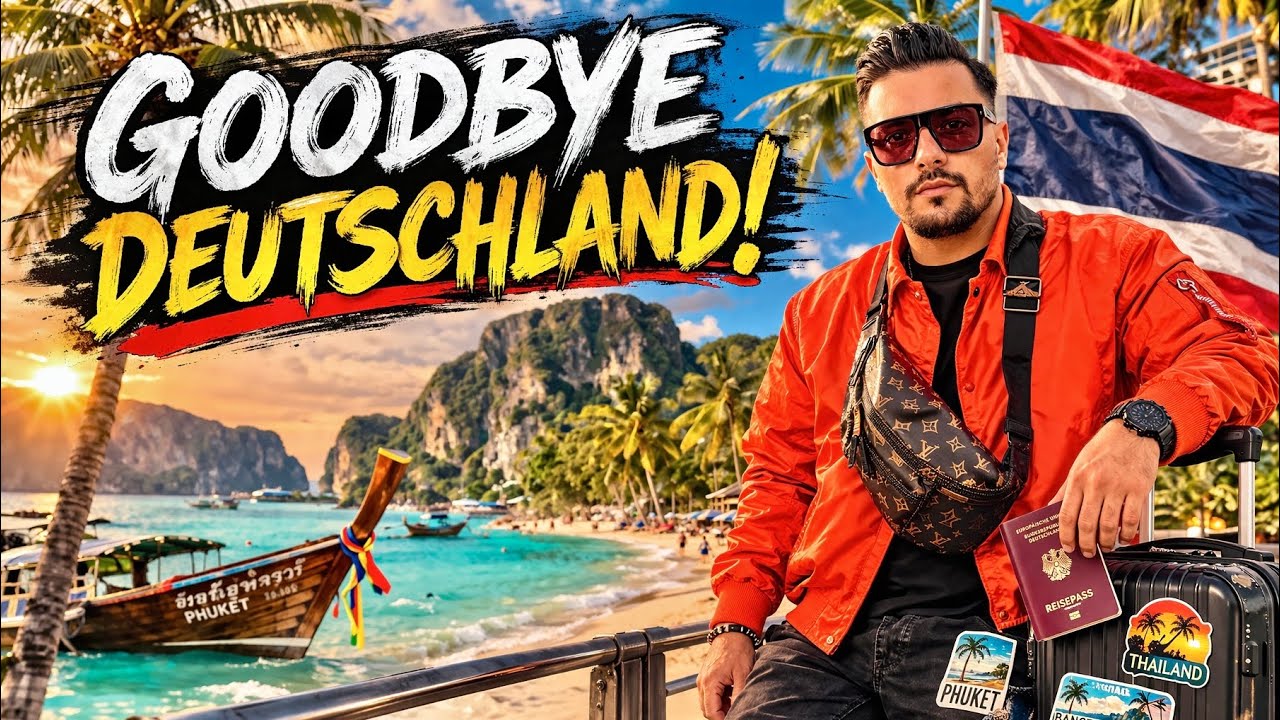 Ich verlasse Deutschland… für Thailand! 🇹🇭🔥