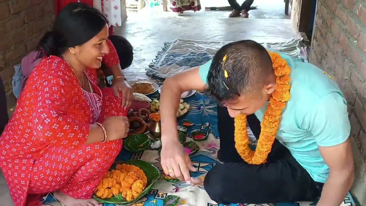 thihar bhai tika  D&v youtube channel part 2