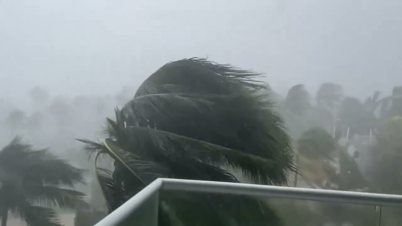 Hurricane Beryl hits Montego Bay, Jamaica