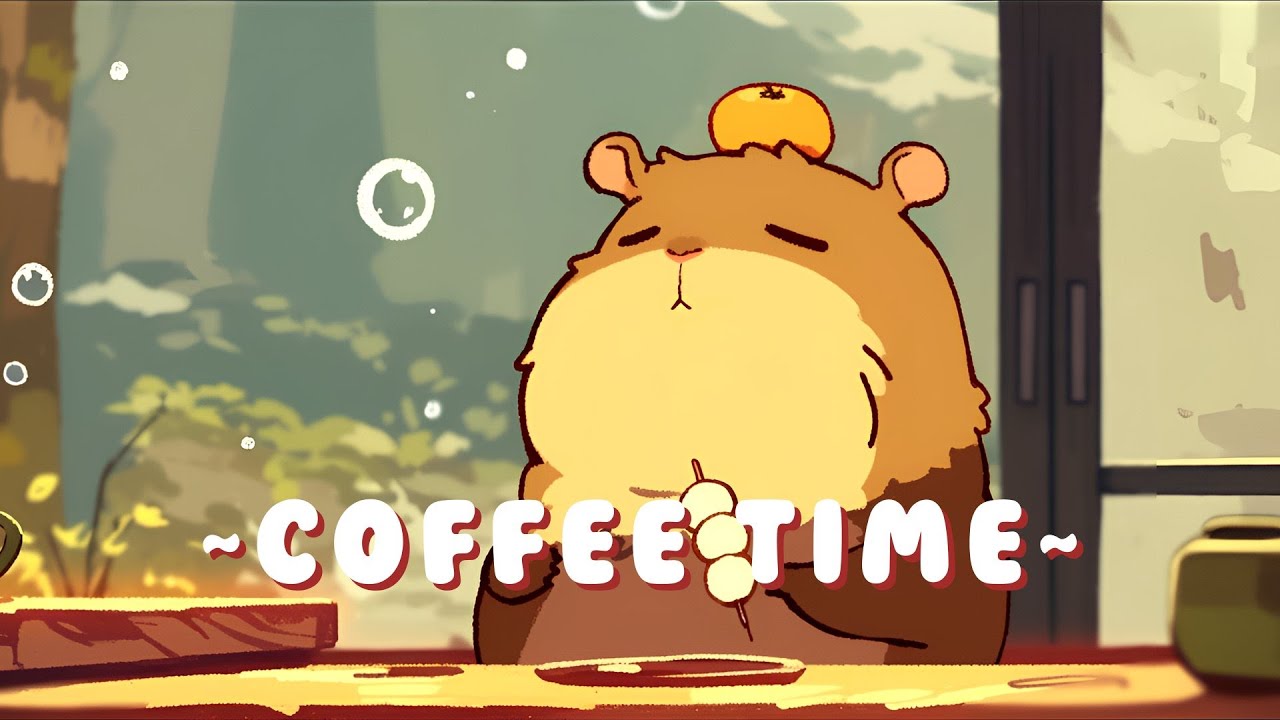 24/7 Capybara Lofi Beats - Calm Music for Focus & Study ~ Sweet Dreams ~ 🎵