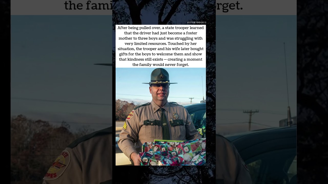 Kindness on the Road 🚓💛