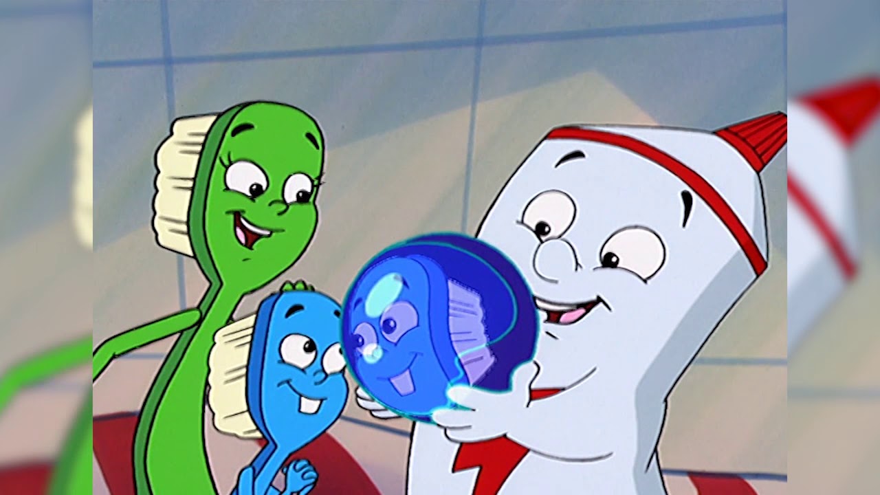 Washing Day - The Toothbrush Family Full Episode - Puddle Jumper Children's Animation