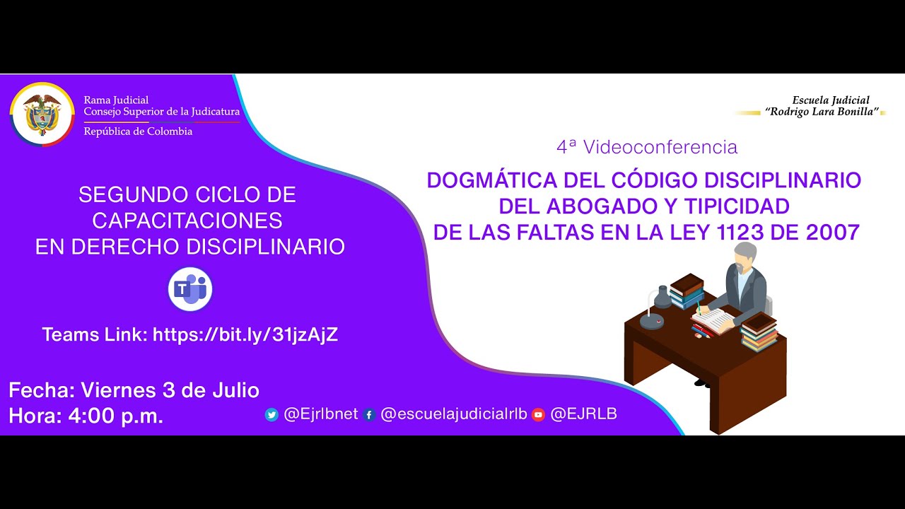DOGMÁTICA DEL CÓDIGO DISCIPLINARIO DEL ABOGADO Y TIPICIDAD DE LAS FALTAS EN LA LEY 1123 DE 2007