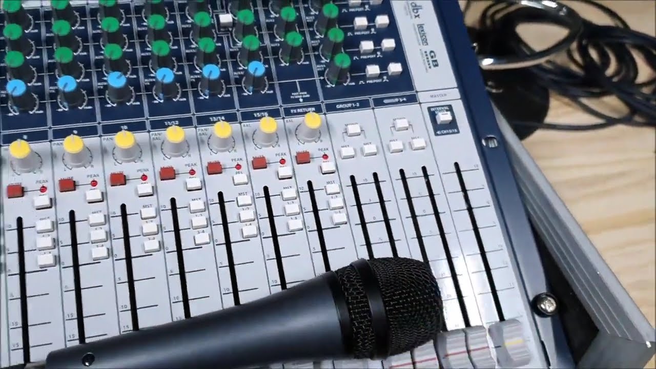 [음향강의] 33. 음향장비 기본세팅 방법과 마무리 테크닉까지 완성하기