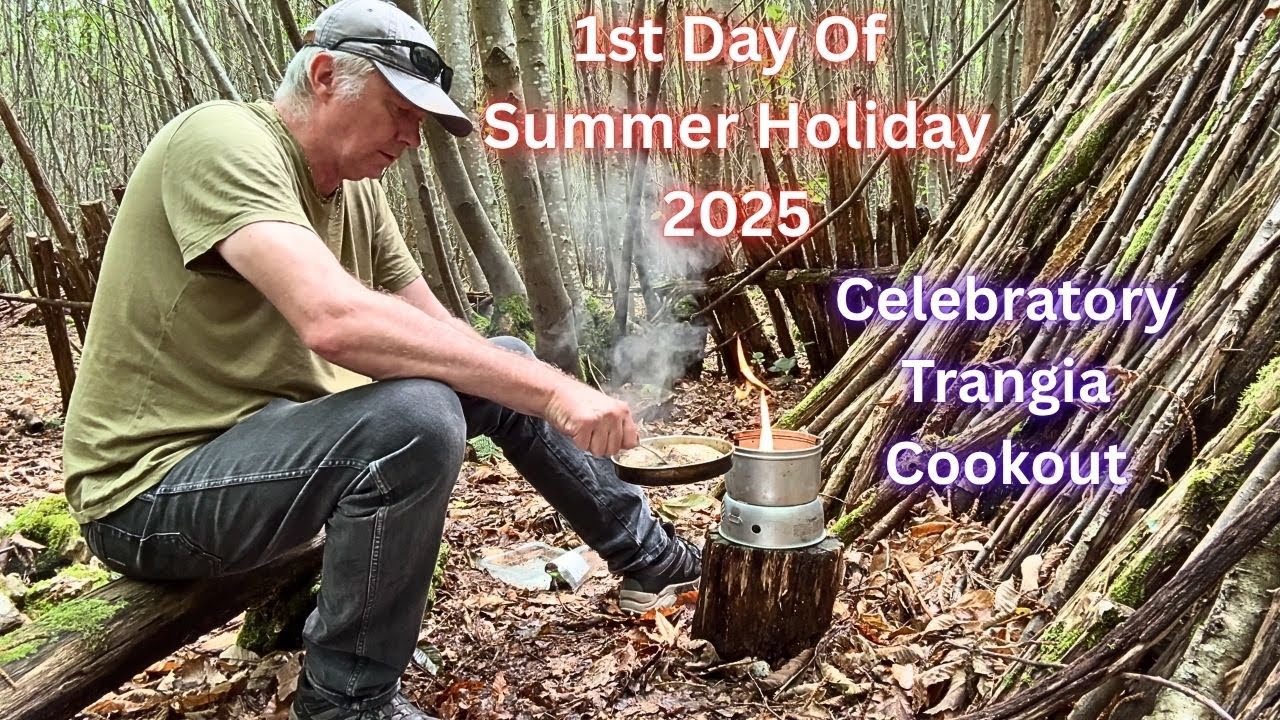 1st Day Of Summer Holiday Celebratory Trangia Cookout | Garlic & Herb Chicken From Aldi