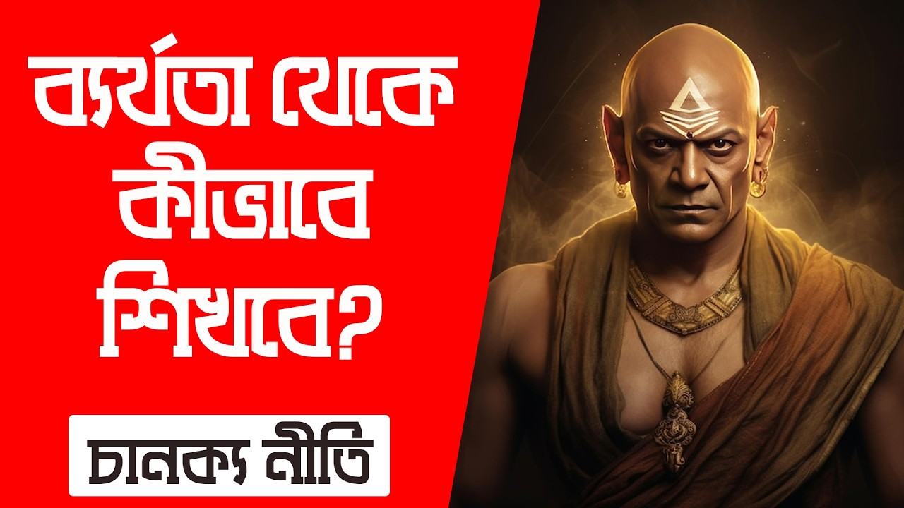 ব্যর্থতা থেকে কীভাবে শিখবে? How to learn from failure | Chanakya Niti Bangla