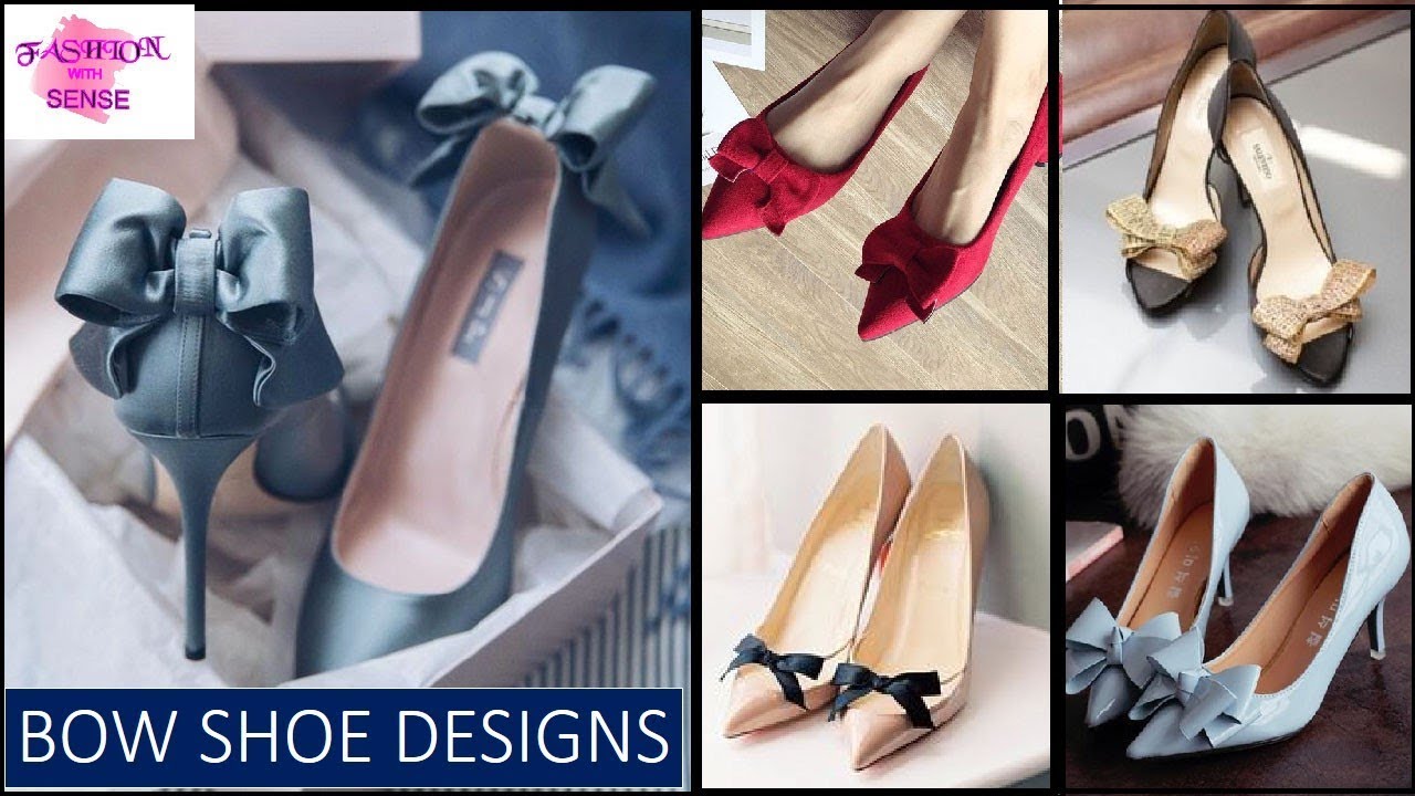 VERY LATEST AND BEAUTIFUL BOW SHOE 👠 DESIGNS | WOMEN'S BEST SHOE COLLECTION| FASHION WITH SENSE