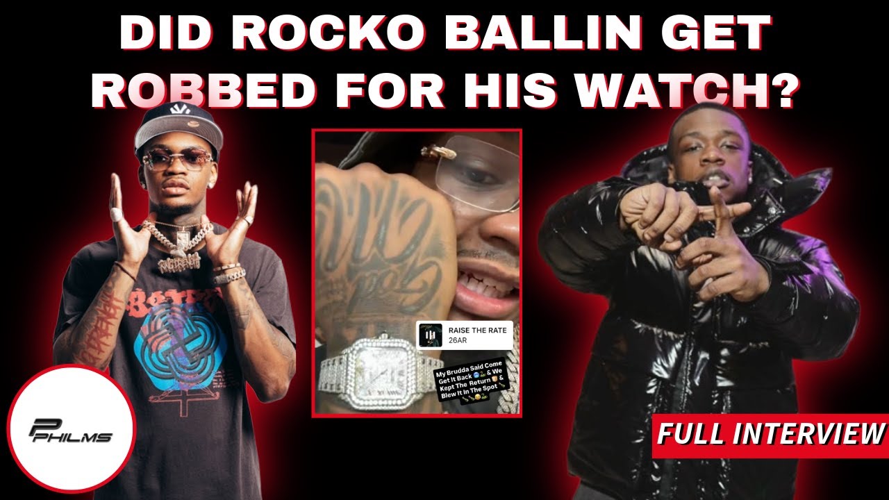 26AR TAKES ROCKO BALLIN WATCH AFTER ONLINE BEEF