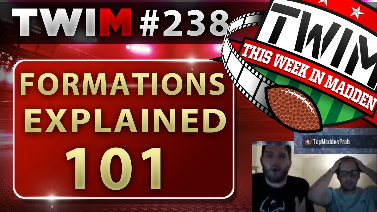 Madden 18 Gameplay | Difference in Formations | Madden 18 Tips