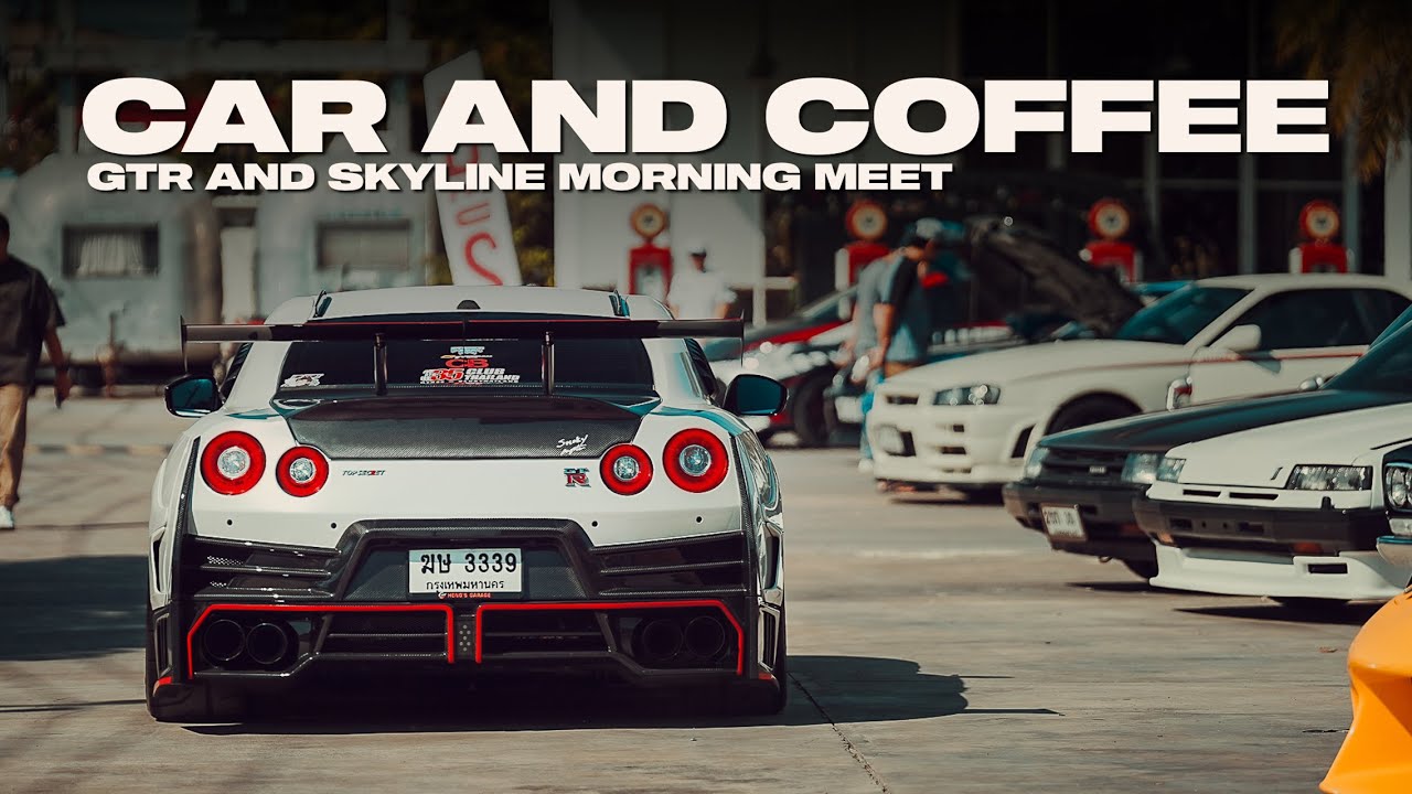 Heng's Garage car & coffee GTR and Skyline meet