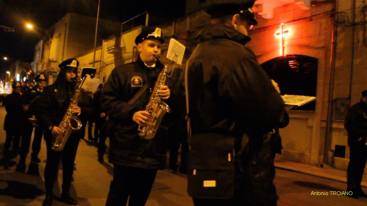 Banda Città di Manfredonia, Processione Venerdì Santo a Ceglie - 03/04/2015