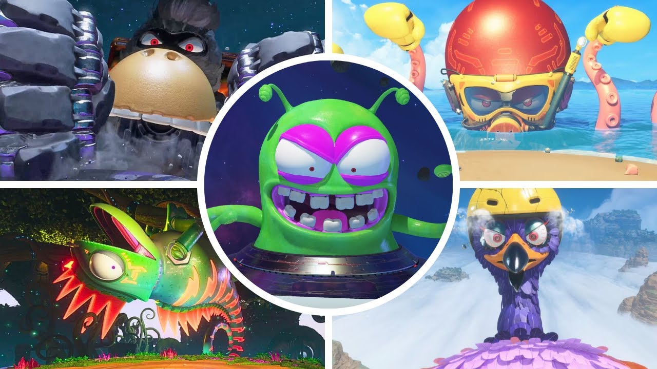 ASTRO BOT - All Bosses (+ SECRET Boss Fights) & Ending