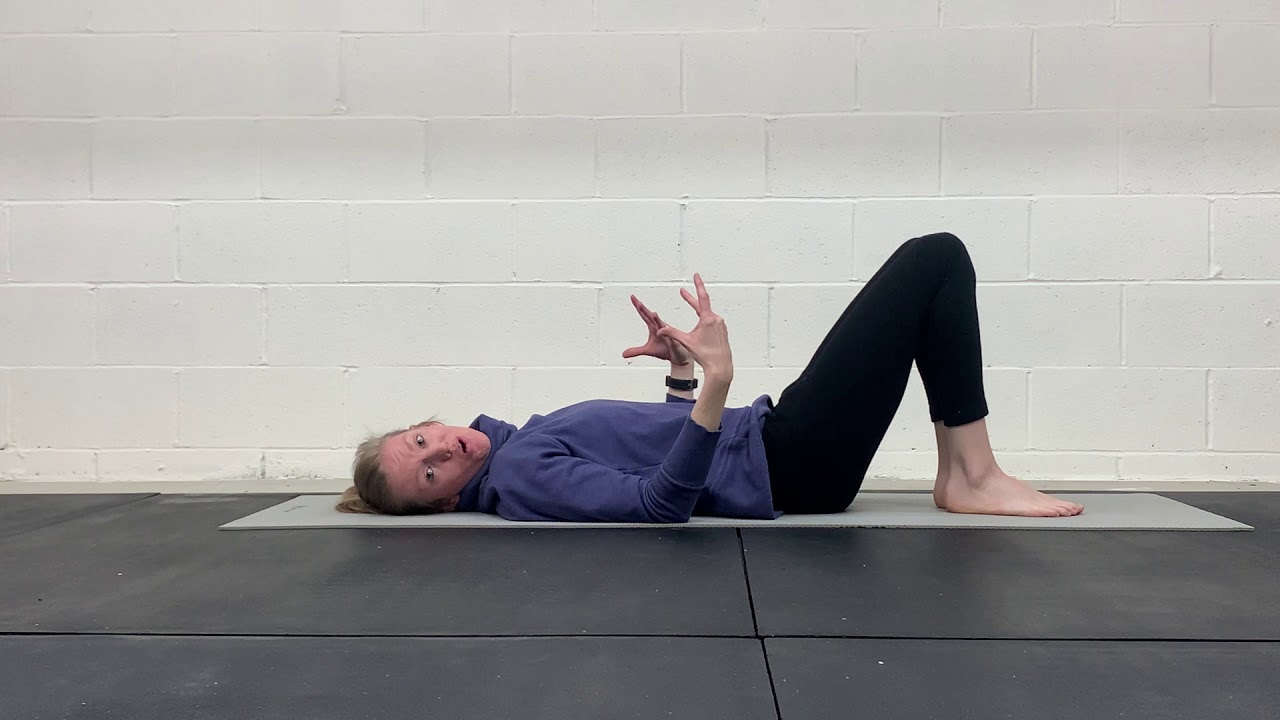Happy Baby Pose (Pelvic Floor Relaxation)