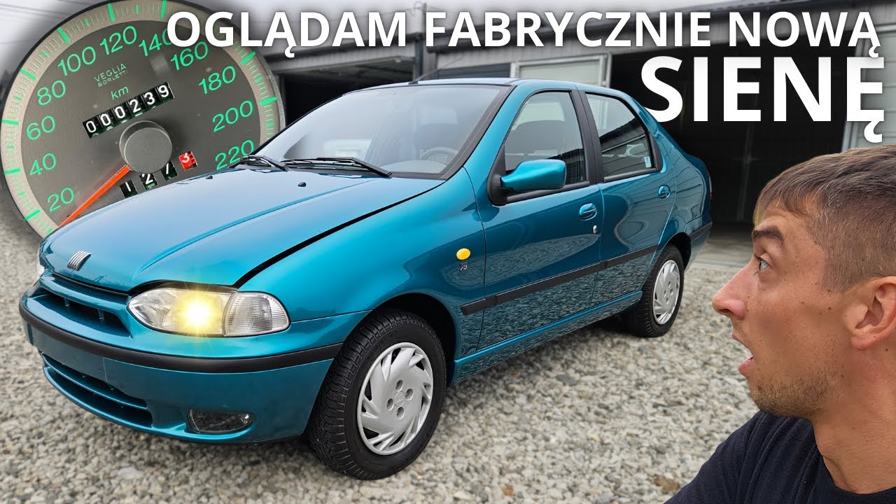239 KILOMETRÓW PRZEBIEGU NOWY FIAT SIENA
