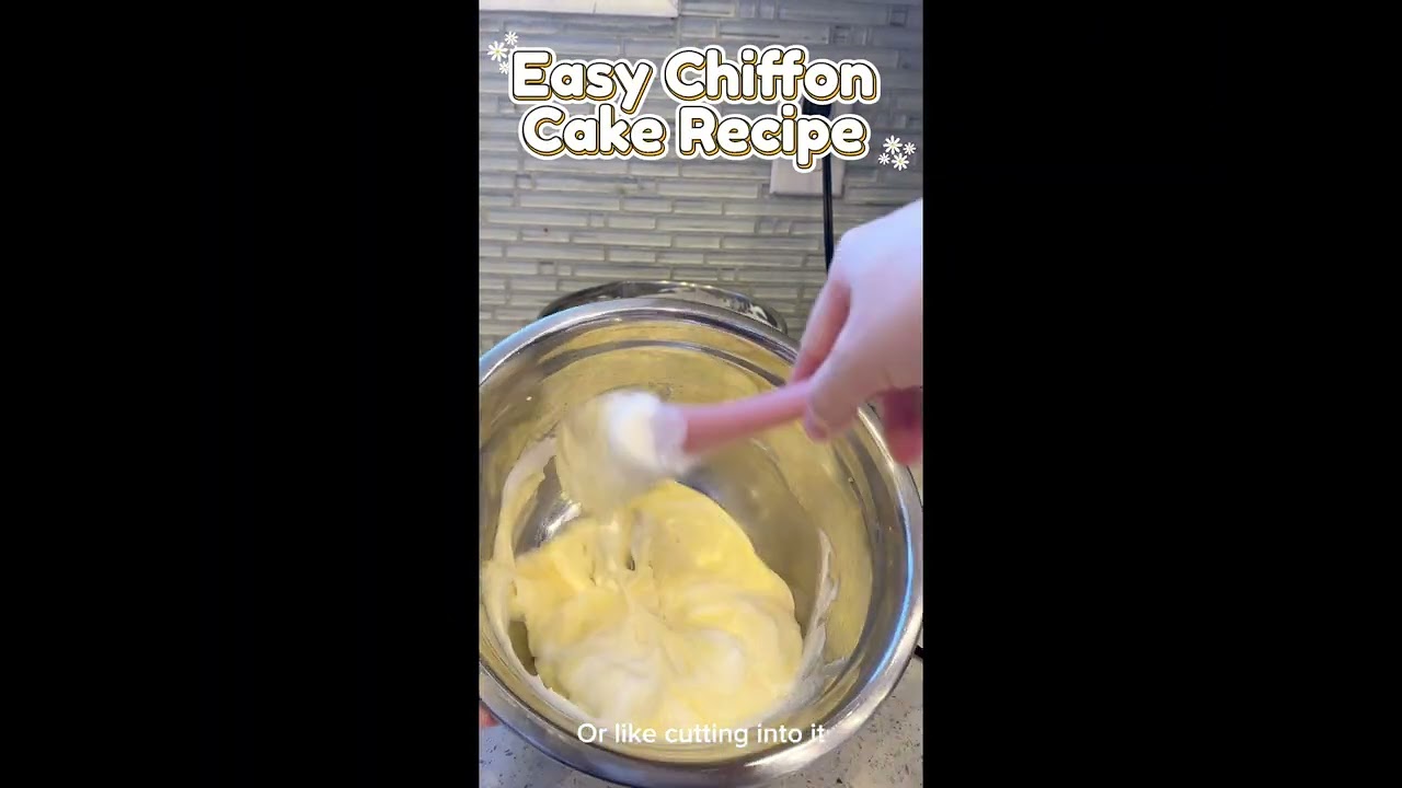 Easy Chiffon Recipe 