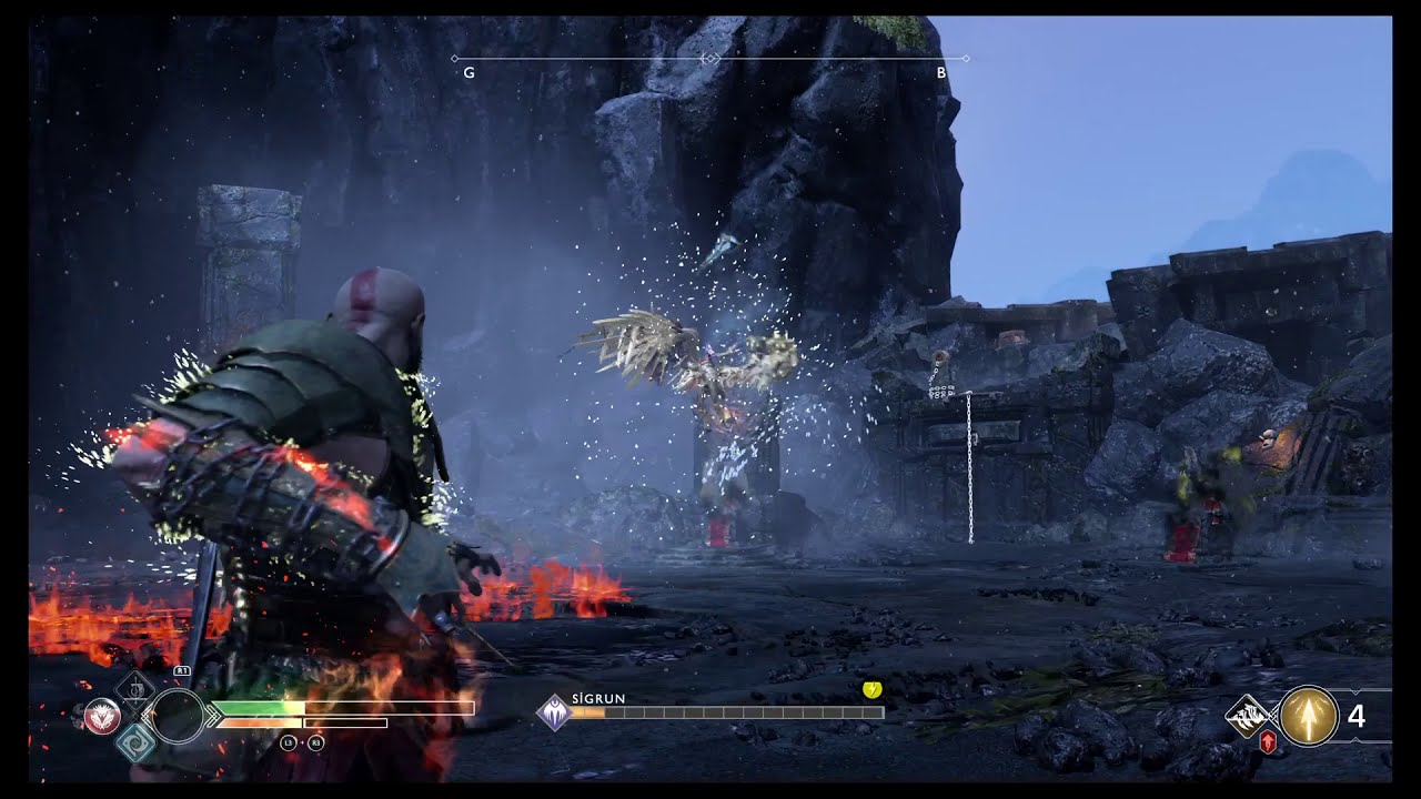 God of War    Zeus zırhını tamamladık   (  Ps4 pro )