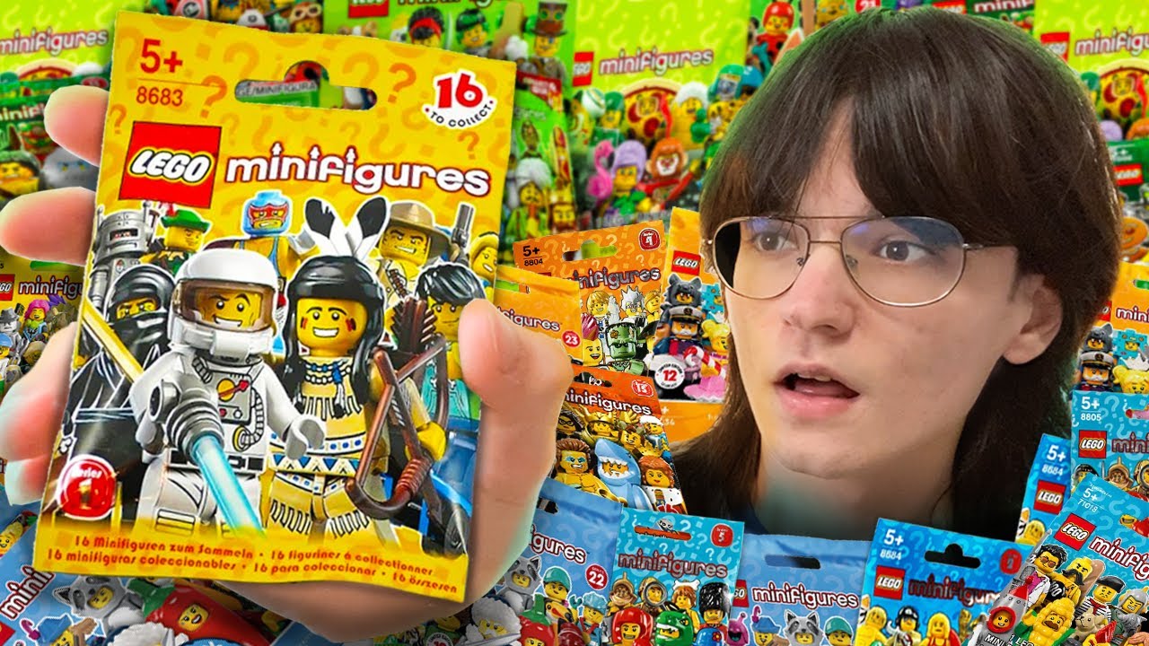 OTWORZYŁEM WSZYSTKIE SASZETKI MINIFIGUREK LEGO