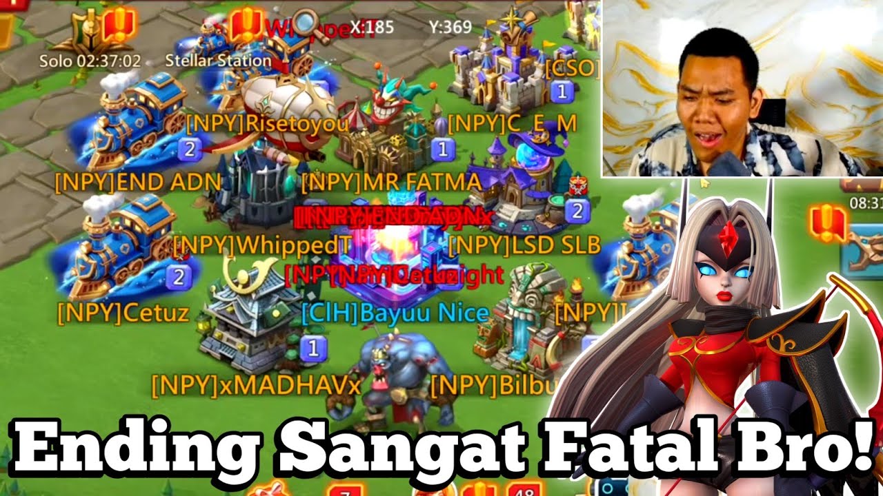 RALLY TRAPS BAYU BOTAK ZEROID SAAT STREAMING❗TIDAK MENYANGKA - LORDS MOBILE