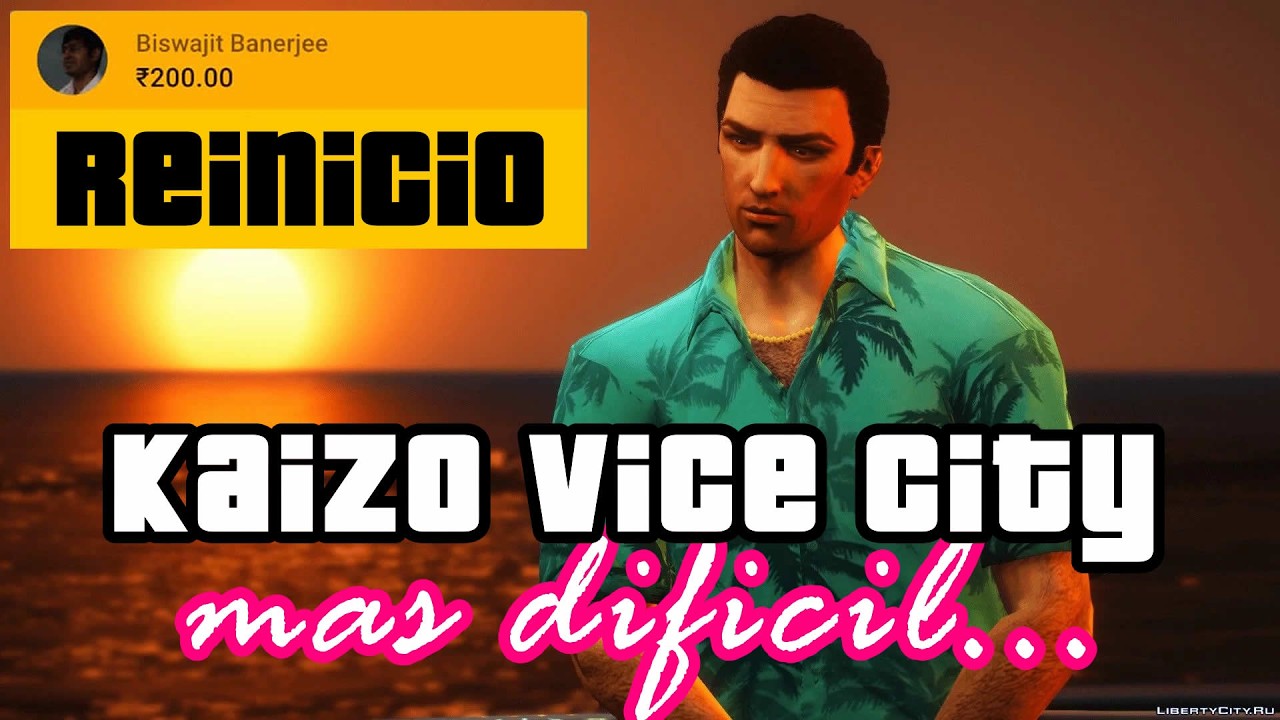 SUPERCHAT 🟡 REINICIA | KAIZO VICE CITY PERO MÁS DIFÍCIL | META 🔴 REINICIO TODO